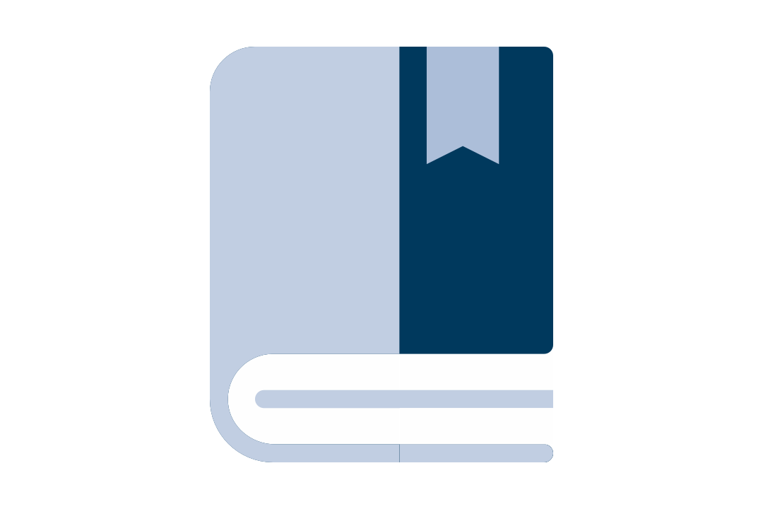 icon: blue book