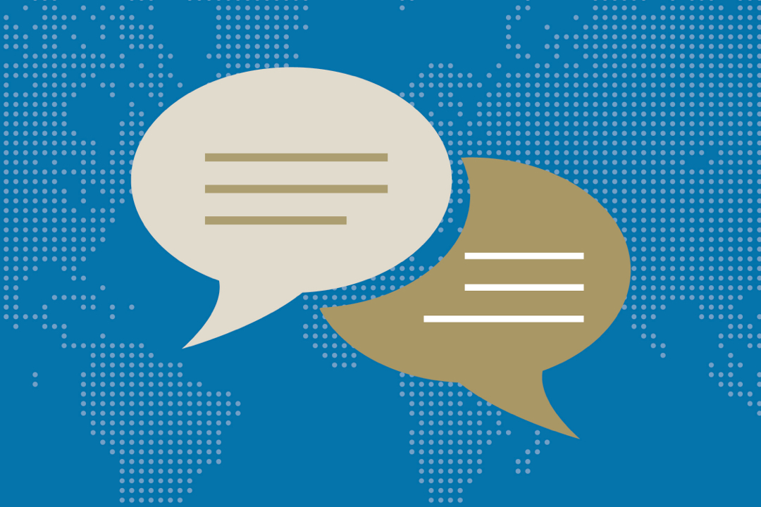 Icon: two speech bubbles