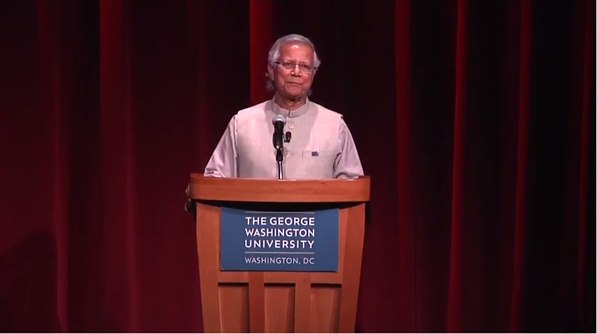 Muhammad Yunus at GW
