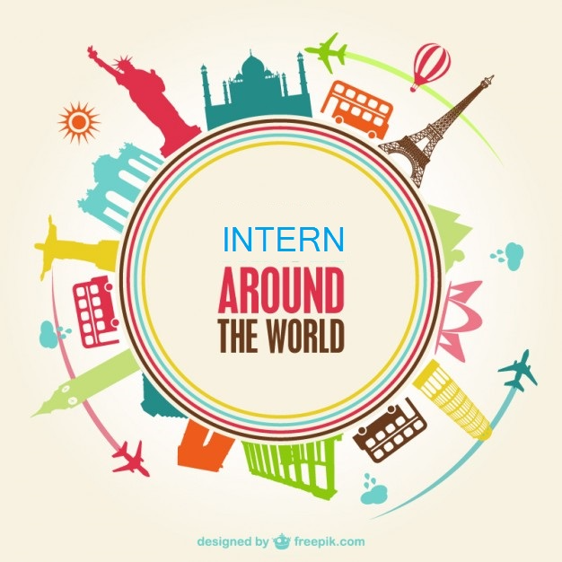 Interning abroad logo