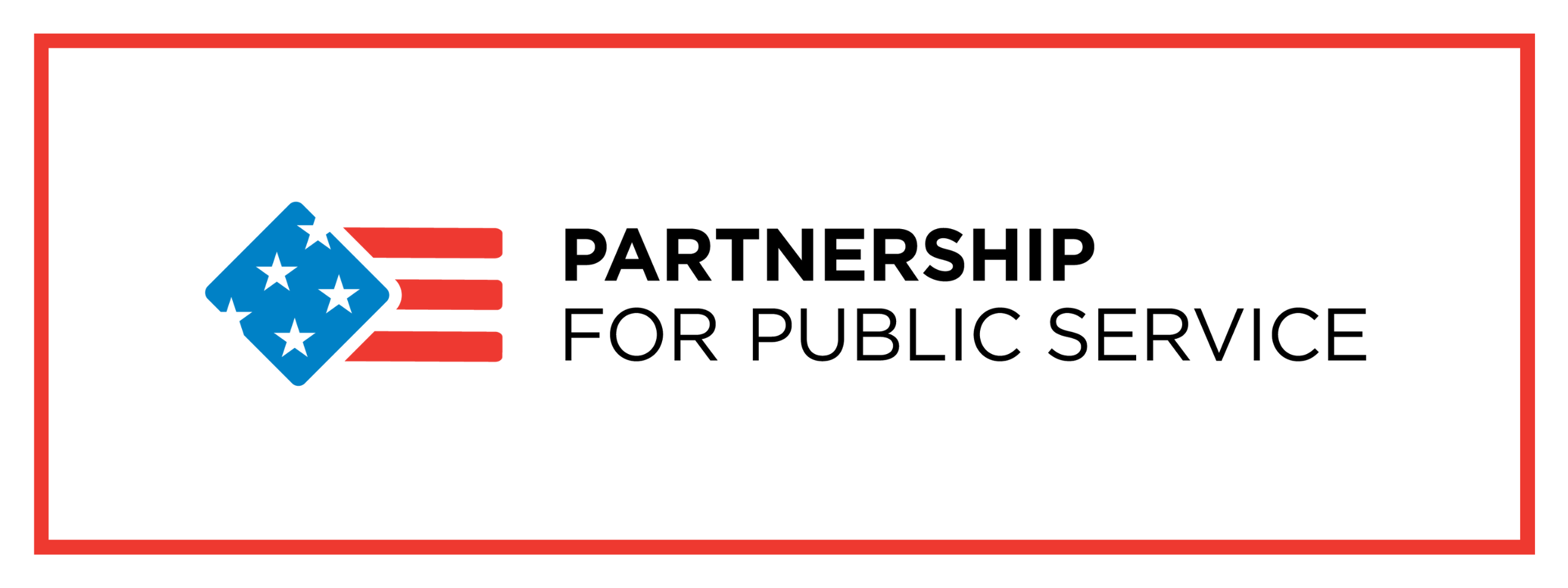 Partnership for Public Service, image of partial American flag