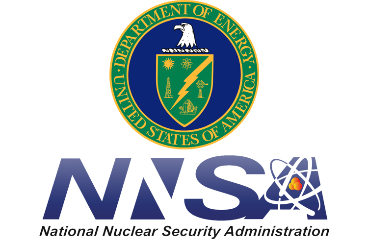 US Dept. of Energy- National Nuclear Security Administration logo