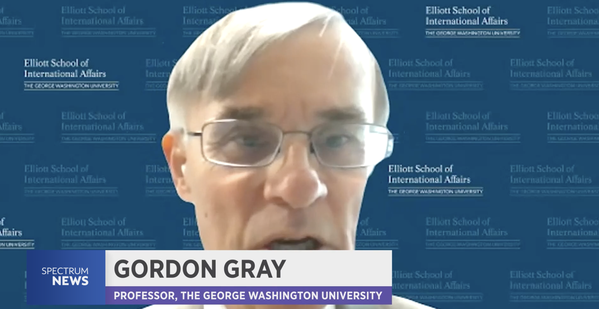 Gordon Gray interviewed.