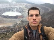 Photo of Carlos De Castro Pretelt in front of a mountain
