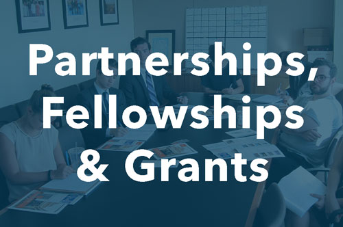 Partnerships, fellowships and grants