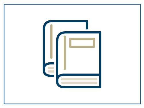 Icon: two books