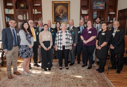 Wolcott Foundation reception