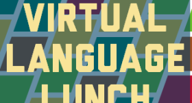 Virtual language lunch logo