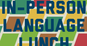 In-person language lunch logo