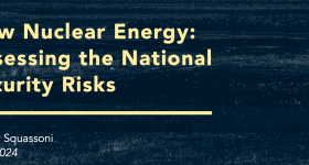 New Nuclear Energy: Assessing the National Security Risks | Sharon Squassoni | April 2024