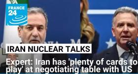 Iran Nuclear Talks. Screen capture of experts represented.