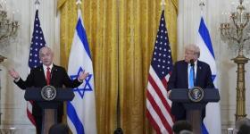 Israeli Prime Minister Benjamin Netanyahu answers questions during a news conference with President Donald Trump in the East Room of the White House, Tuesday, Feb. 4, 2025, in Washington. (AP Photo/Alex Brandon)