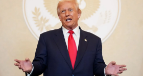 OCTOBER 28: U.S. President Donald Trump speaks during a meeting with business leaders at the U.S. Ambassador's Residence on October 28, 2025 in Tokyo, Japan. Trump is visiting Japan, fresh off an appearance at the ASEAN summit in Malaysia, and will next travel to South Korea for the APEC meetings.